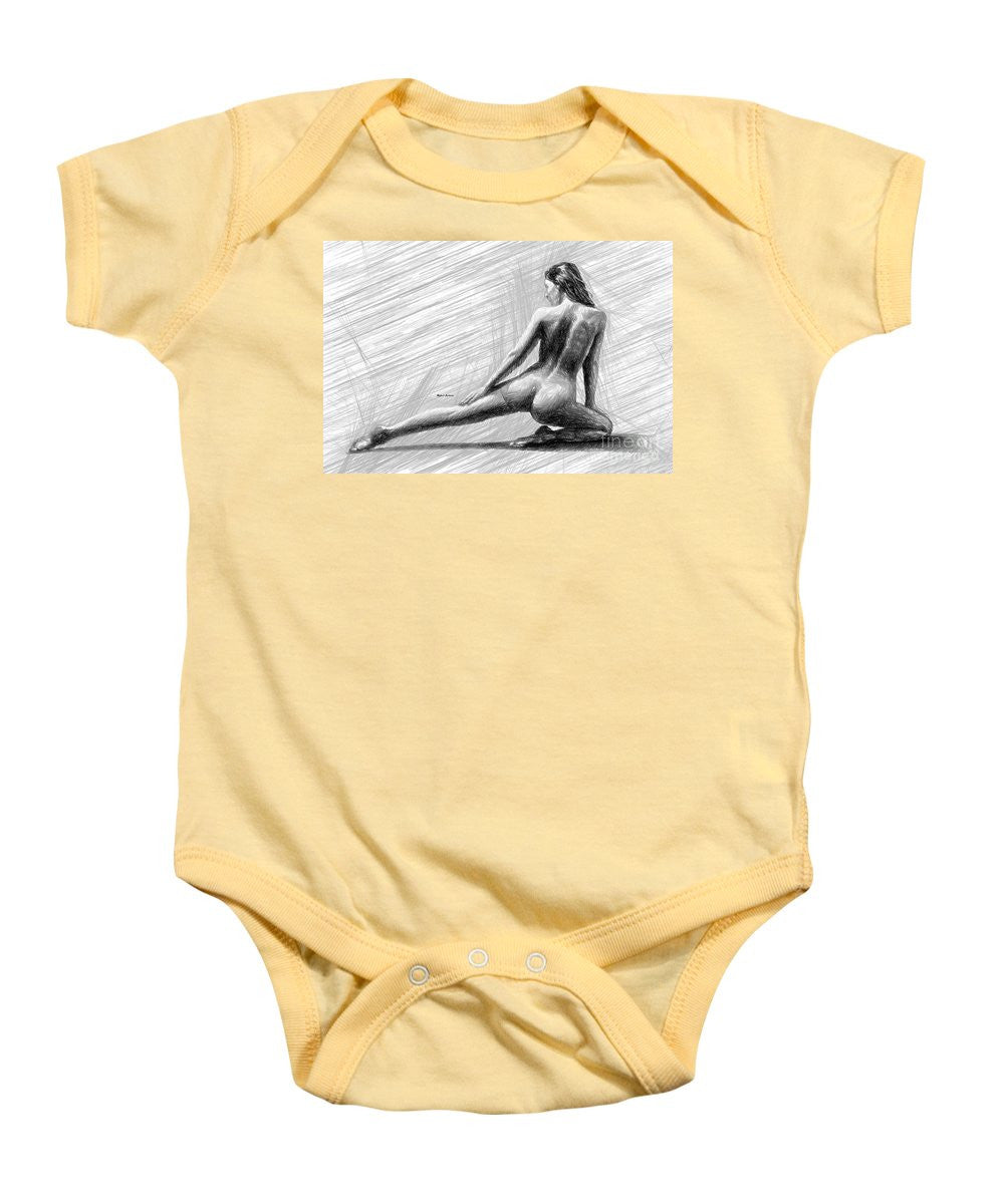 Baby Onesie - Morning Stretch