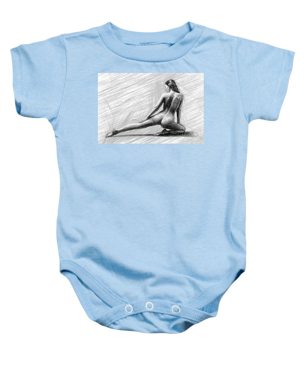 Baby Onesie - Morning Stretch