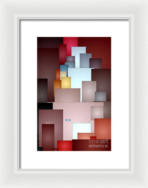 Framed Print - Mosaic Tiles