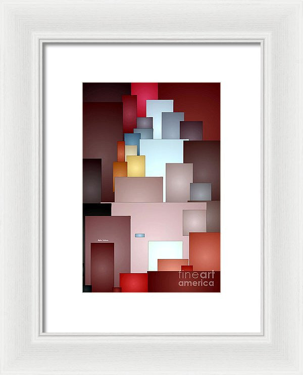 Framed Print - Mosaic Tiles