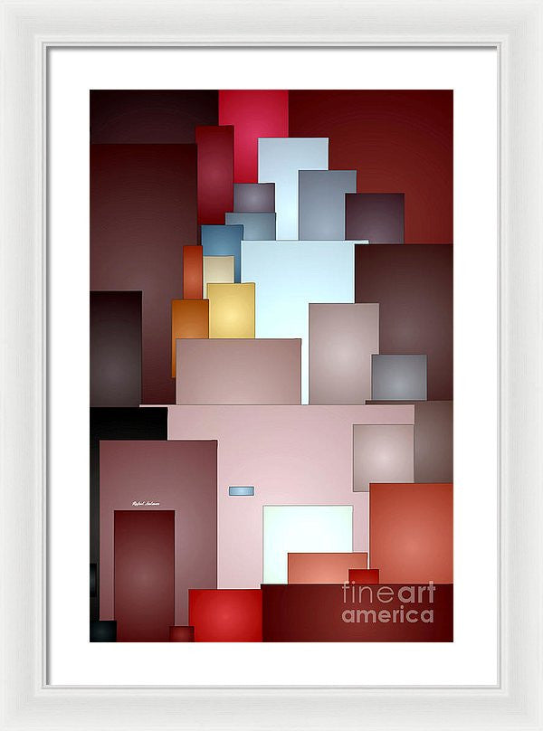 Framed Print - Mosaic Tiles