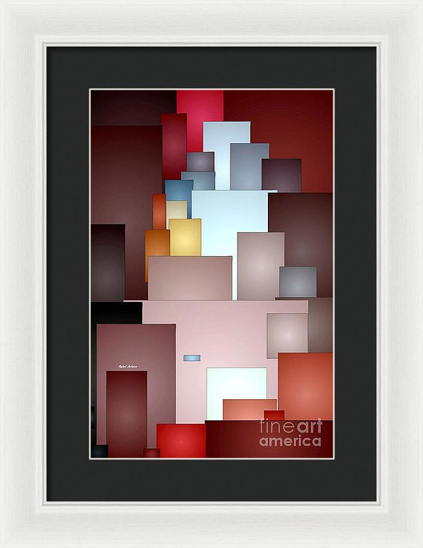 Framed Print - Mosaic Tiles