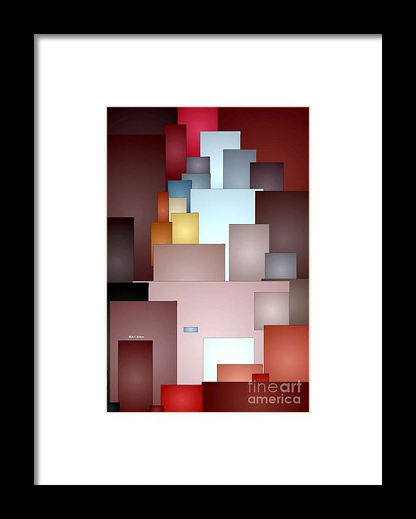 Framed Print - Mosaic Tiles