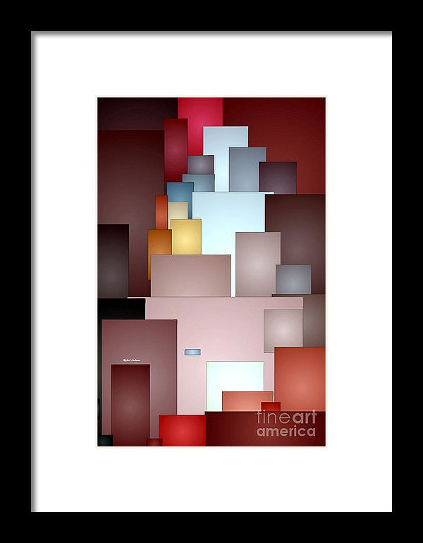 Framed Print - Mosaic Tiles