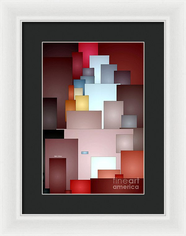 Framed Print - Mosaic Tiles