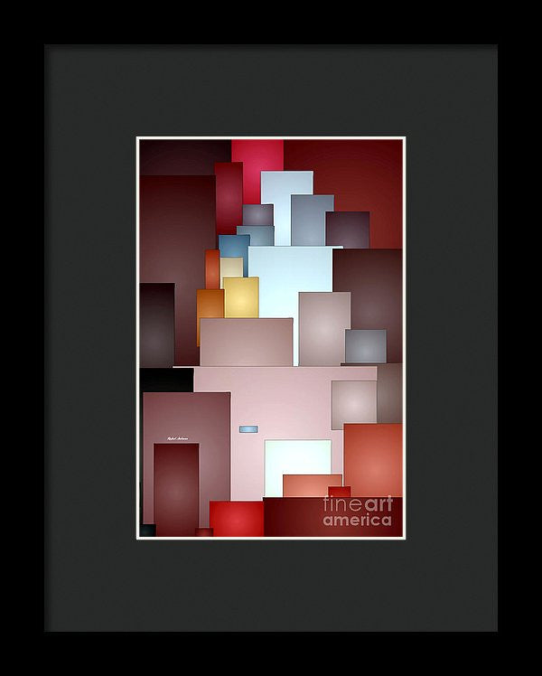 Framed Print - Mosaic Tiles