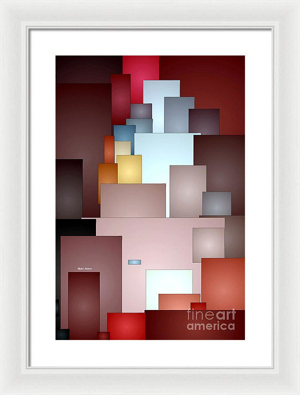 Framed Print - Mosaic Tiles