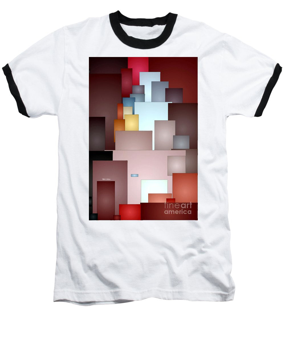 Baseball T-Shirt - Mosaic Tiles