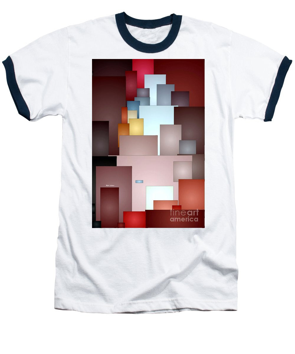 Baseball T-Shirt - Mosaic Tiles