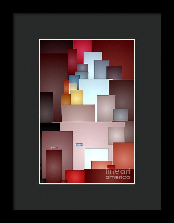 Framed Print - Mosaic Tiles