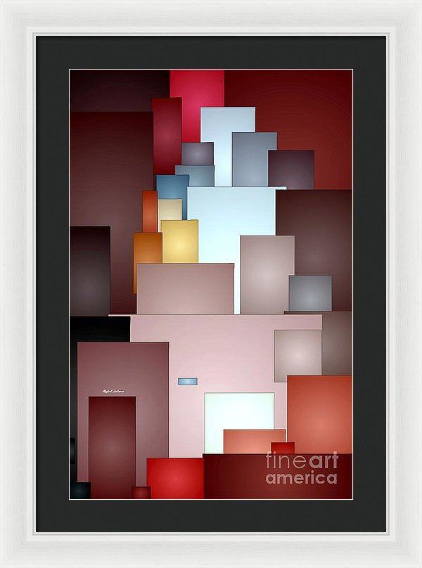 Framed Print - Mosaic Tiles