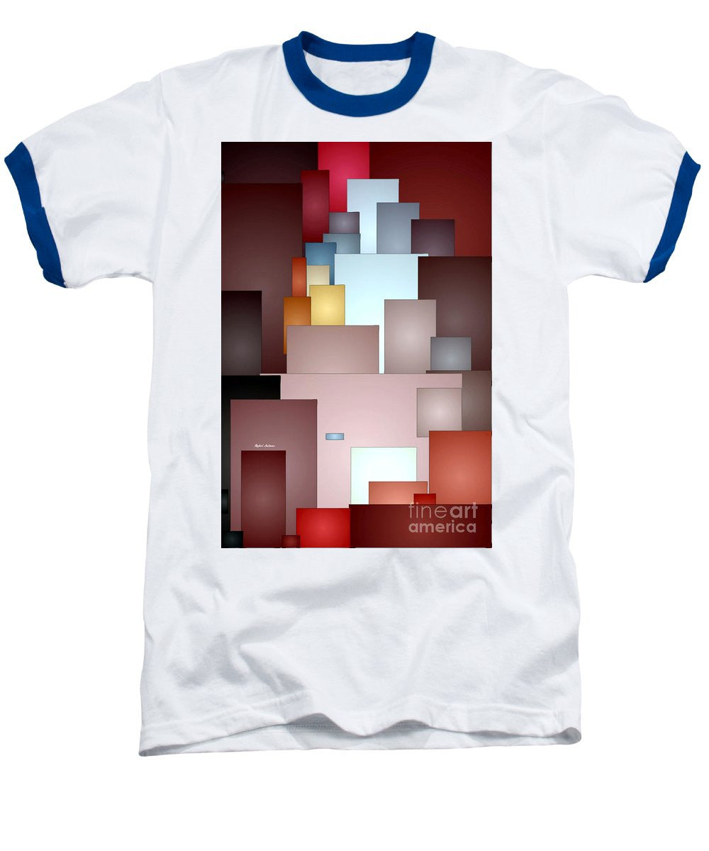 Baseball T-Shirt - Mosaic Tiles