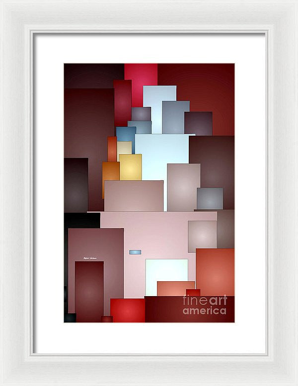 Framed Print - Mosaic Tiles