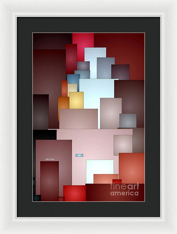 Framed Print - Mosaic Tiles