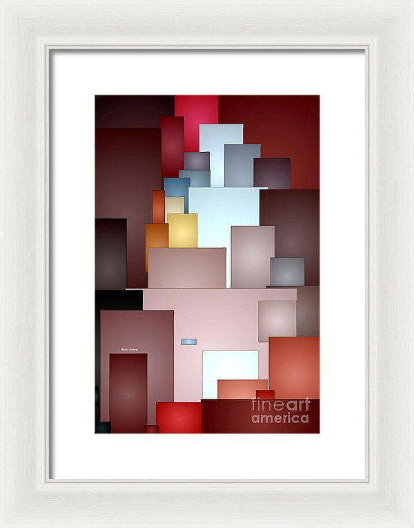 Framed Print - Mosaic Tiles