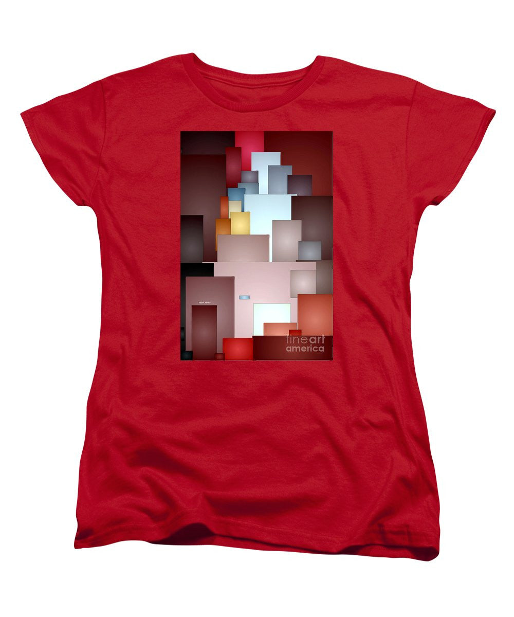 Women's T-Shirt (Standard Cut) - Mosaic Tiles