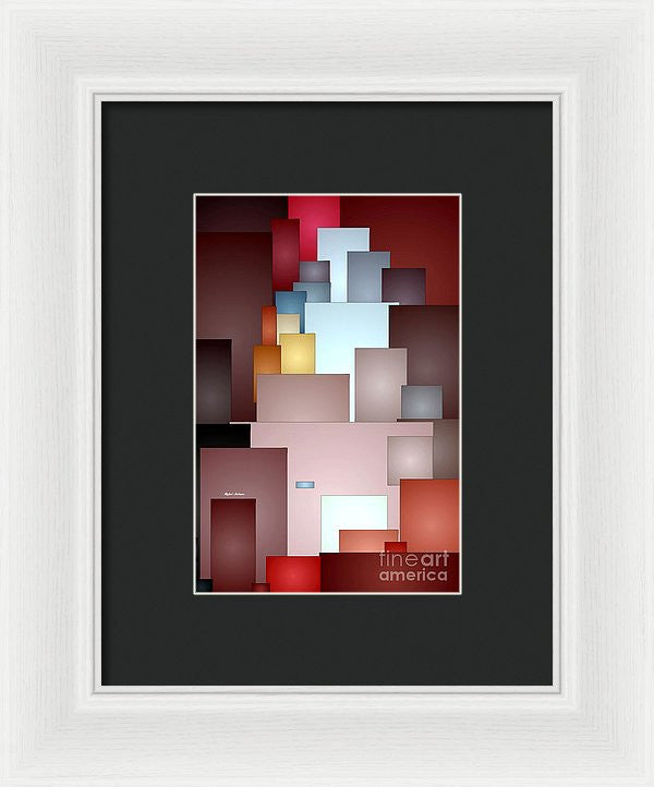 Framed Print - Mosaic Tiles