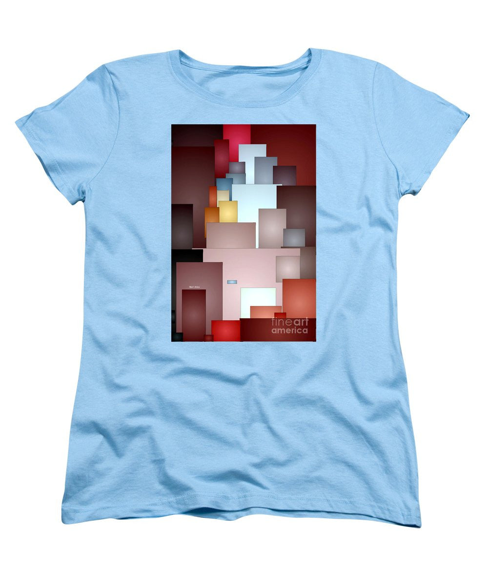 Women's T-Shirt (Standard Cut) - Mosaic Tiles