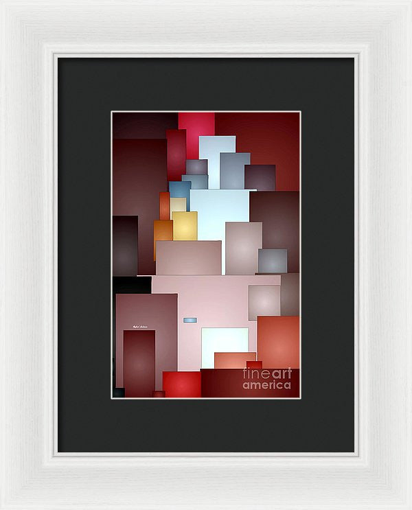 Framed Print - Mosaic Tiles