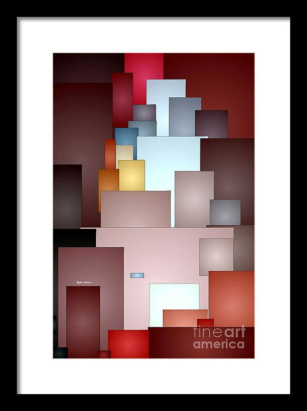 Framed Print - Mosaic Tiles