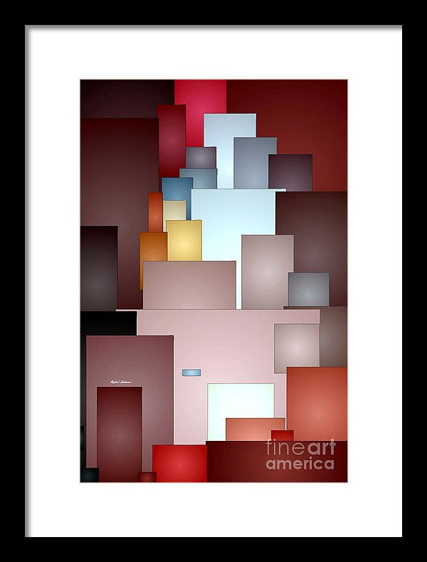 Framed Print - Mosaic Tiles