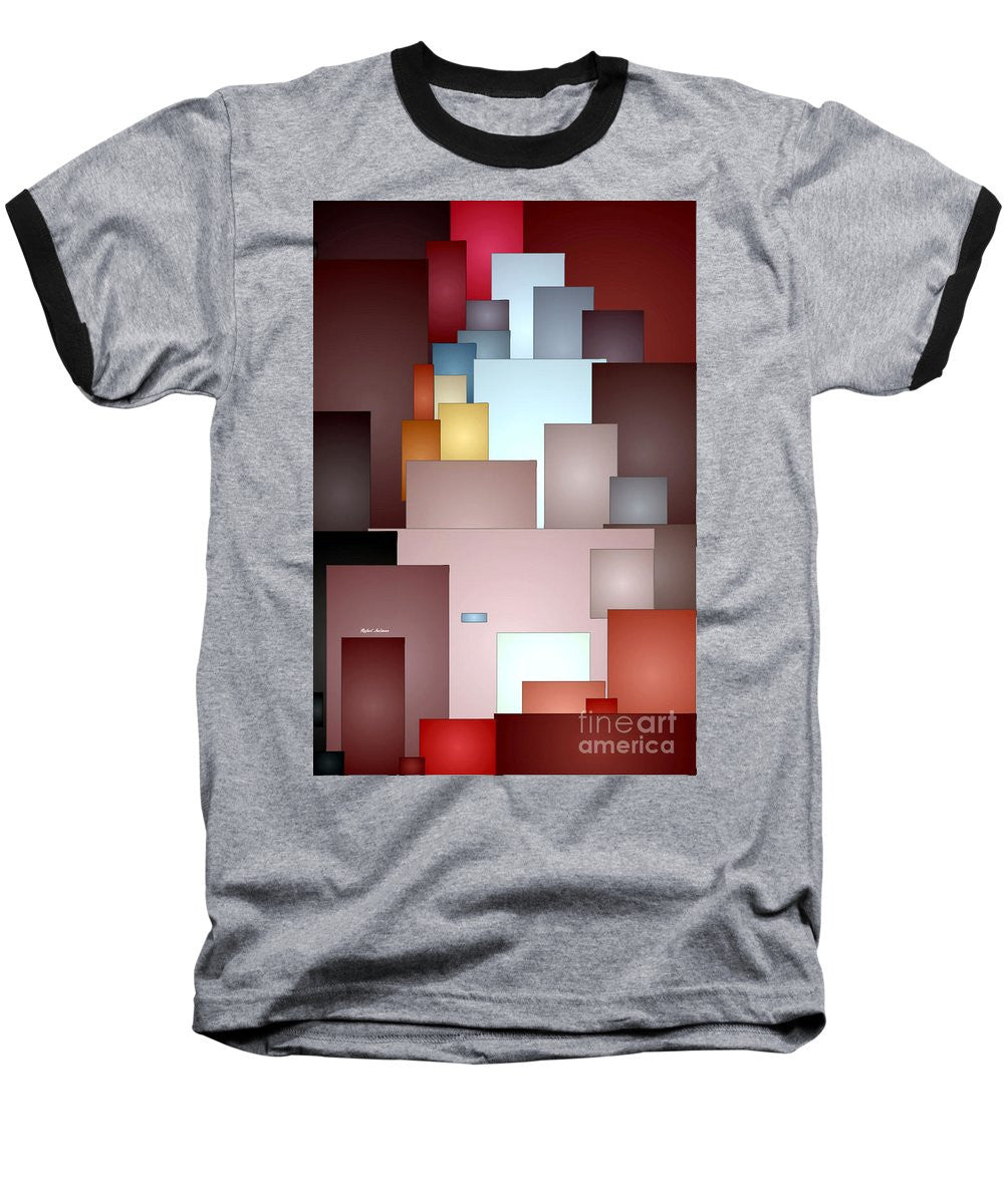 Baseball T-Shirt - Mosaic Tiles