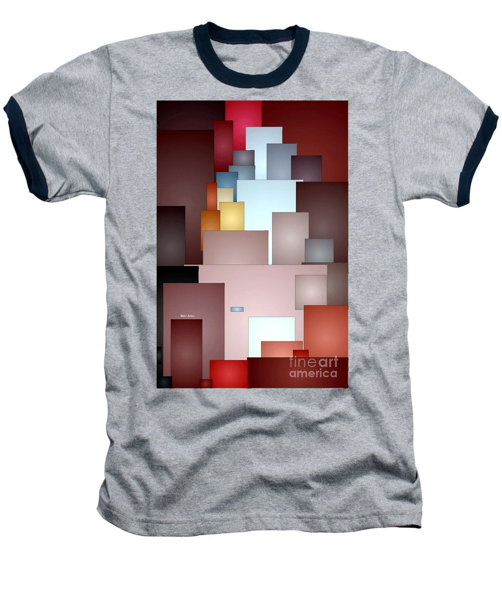 Baseball T-Shirt - Mosaic Tiles