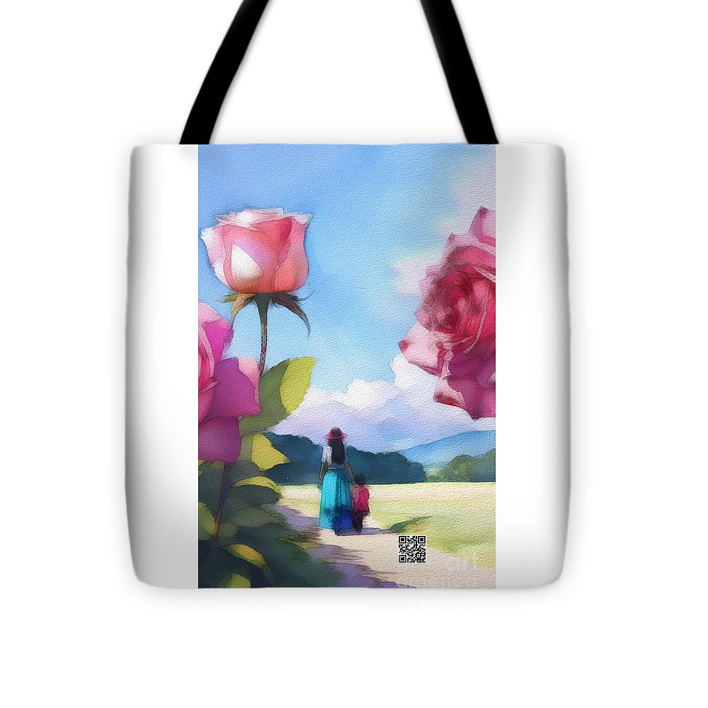 Mother, as always by my side - Tote Bag