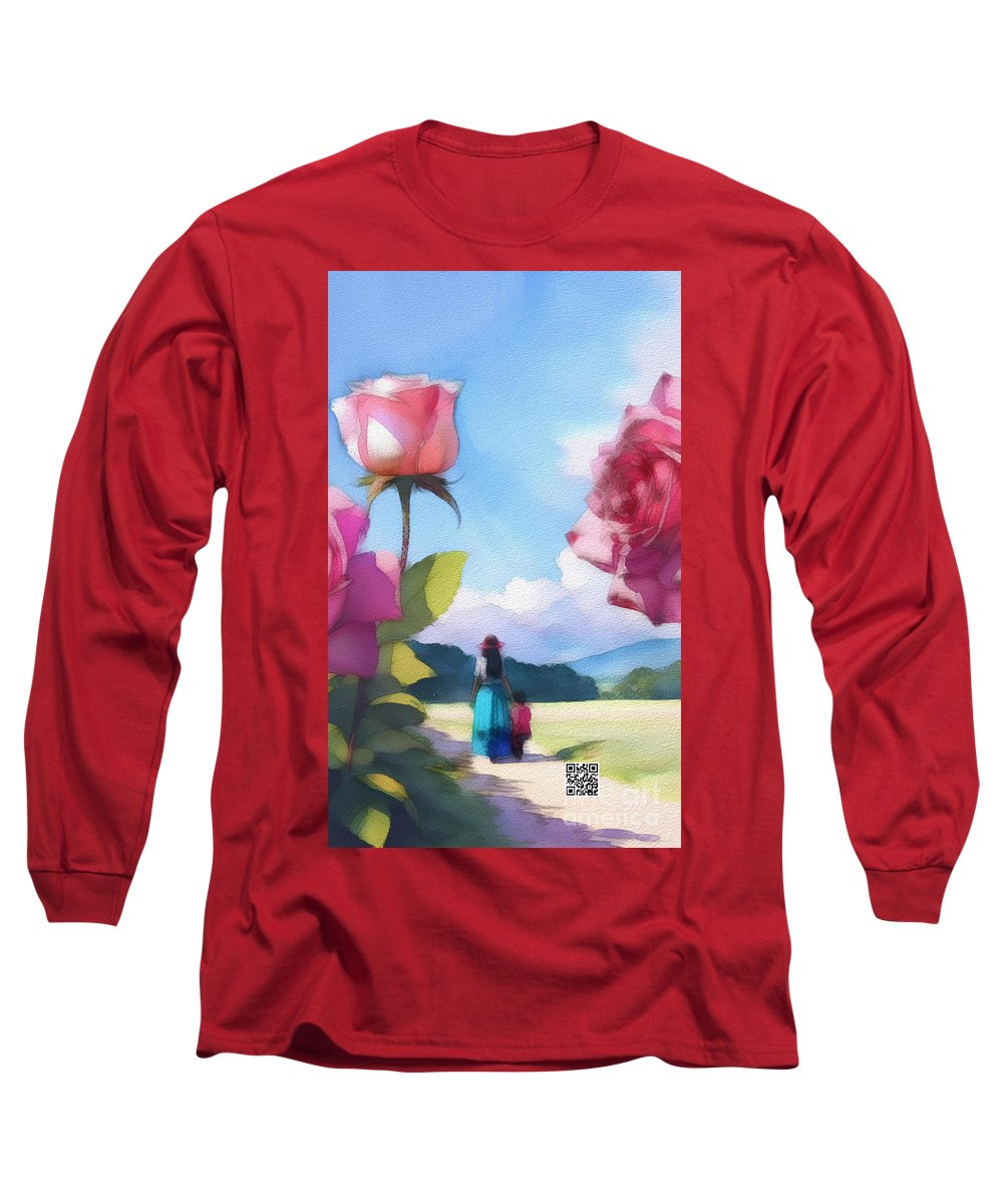 Mother, as always by my side - Long Sleeve T-Shirt