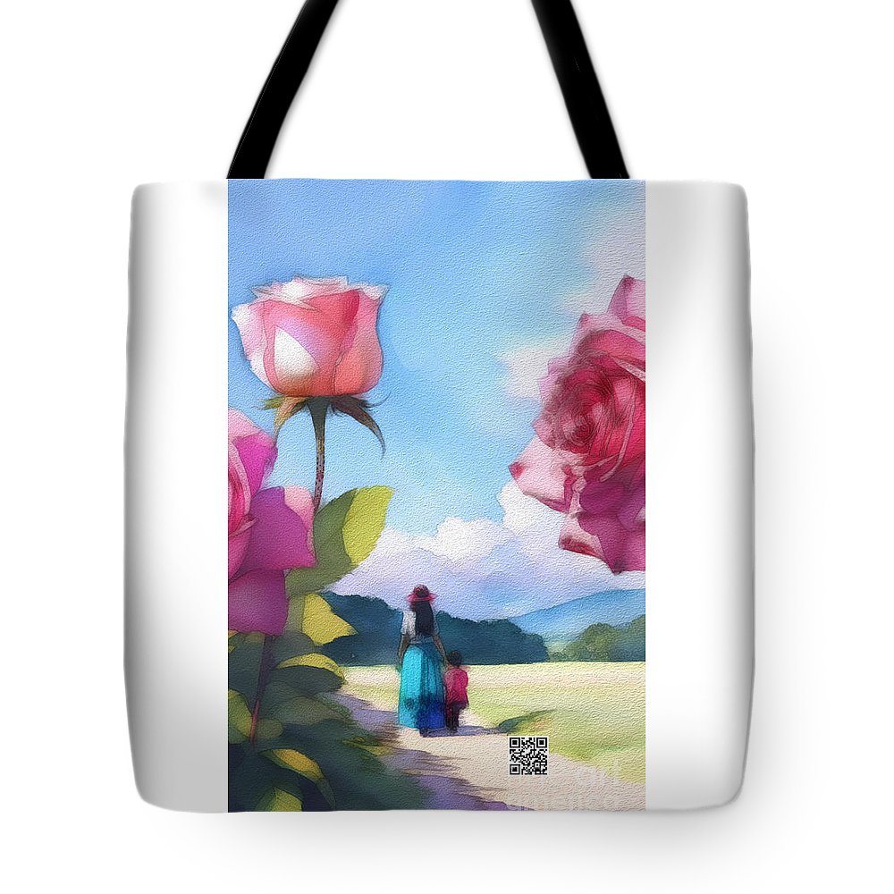 Mother, as always by my side - Tote Bag