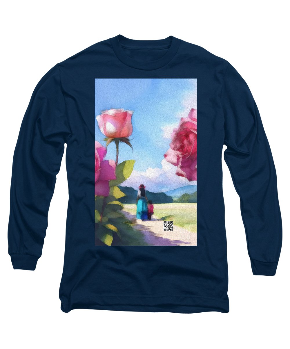 Mother, as always by my side - Long Sleeve T-Shirt