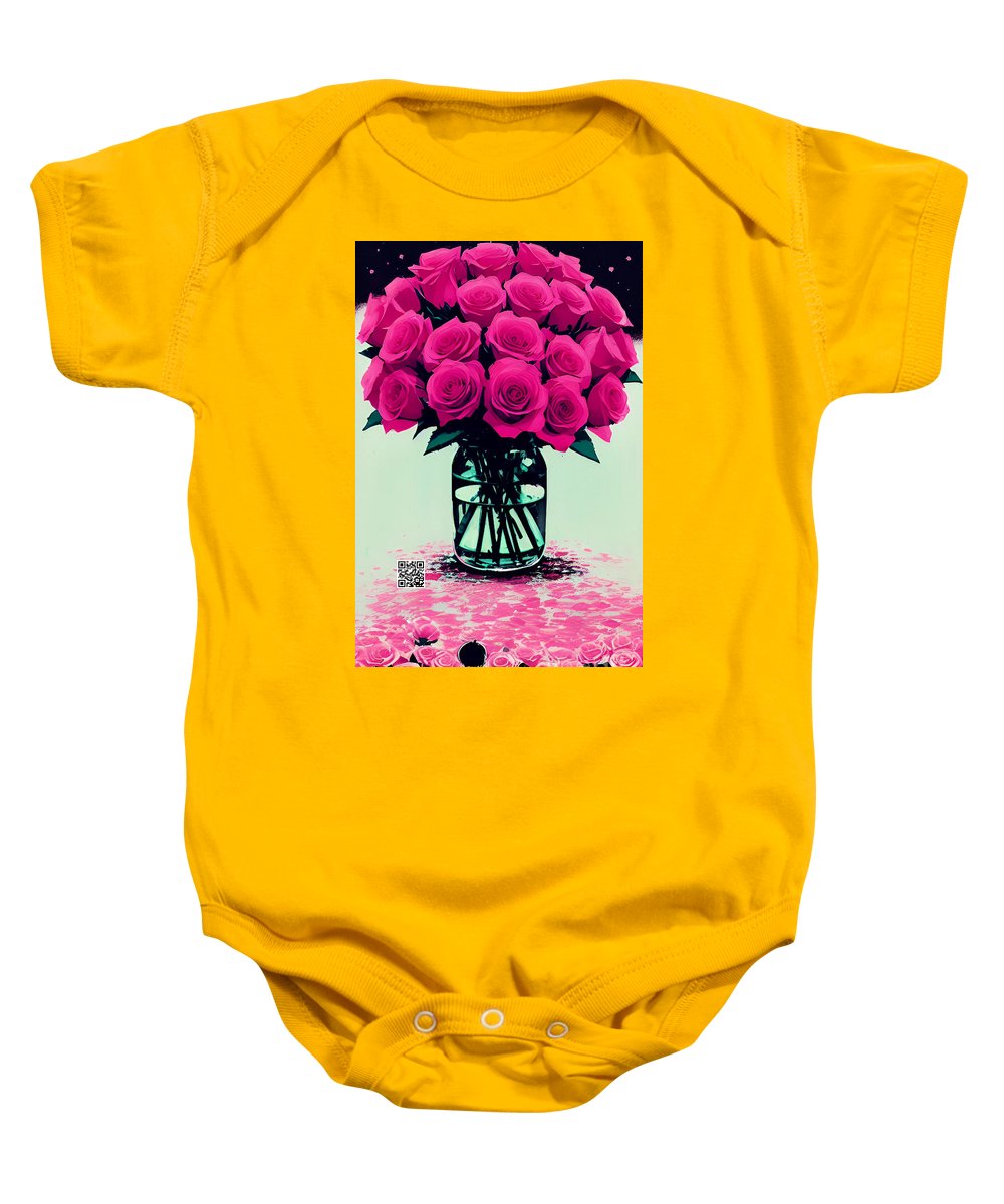 Mother's Day Rose Bouquet - Baby Onesie