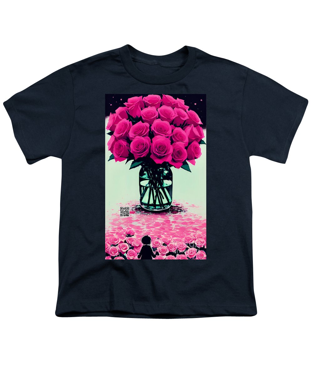 Mother's Day Rose Bouquet - Youth T-Shirt