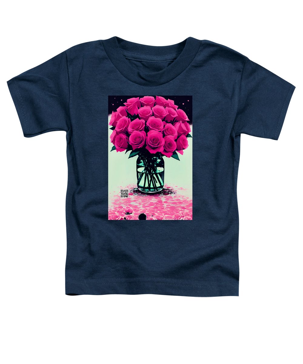 Mother's Day Rose Bouquet - Toddler T-Shirt