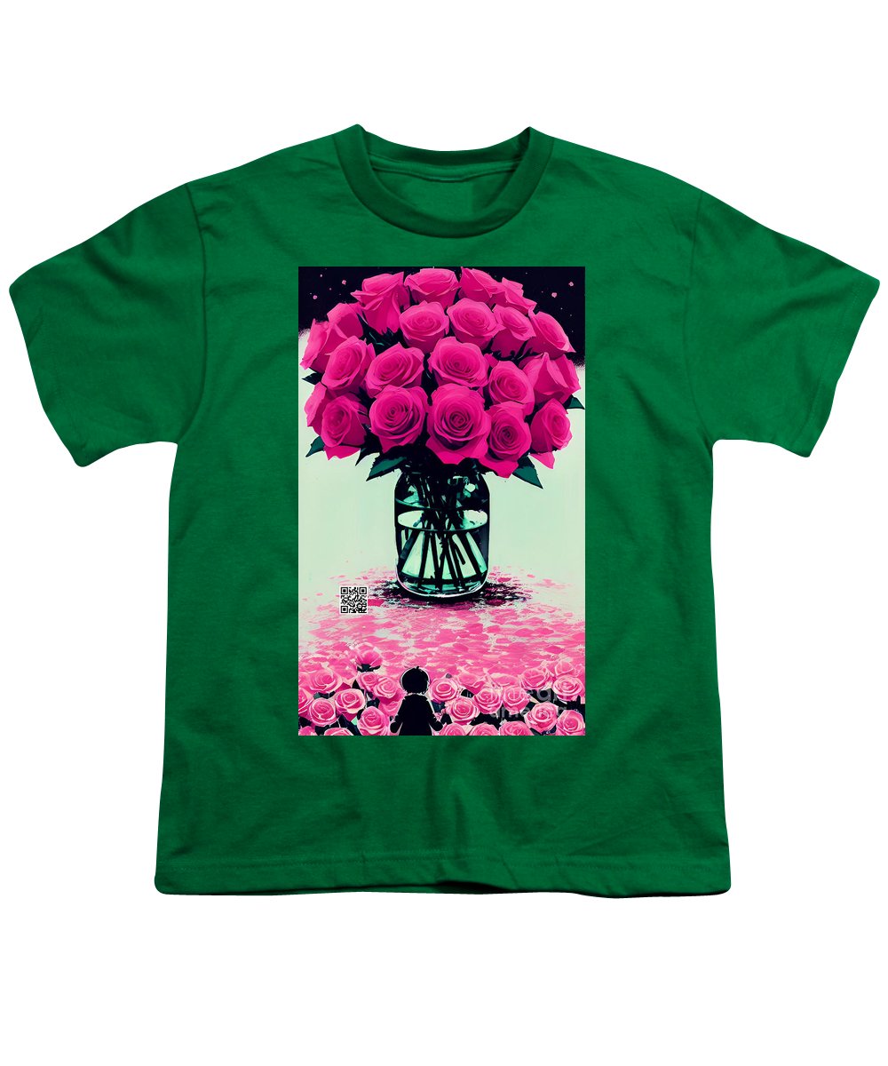 Mother's Day Rose Bouquet - Youth T-Shirt