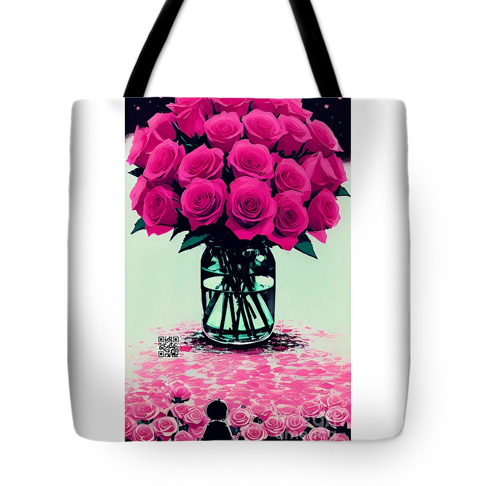 Mother's Day Rose Bouquet - Tote Bag