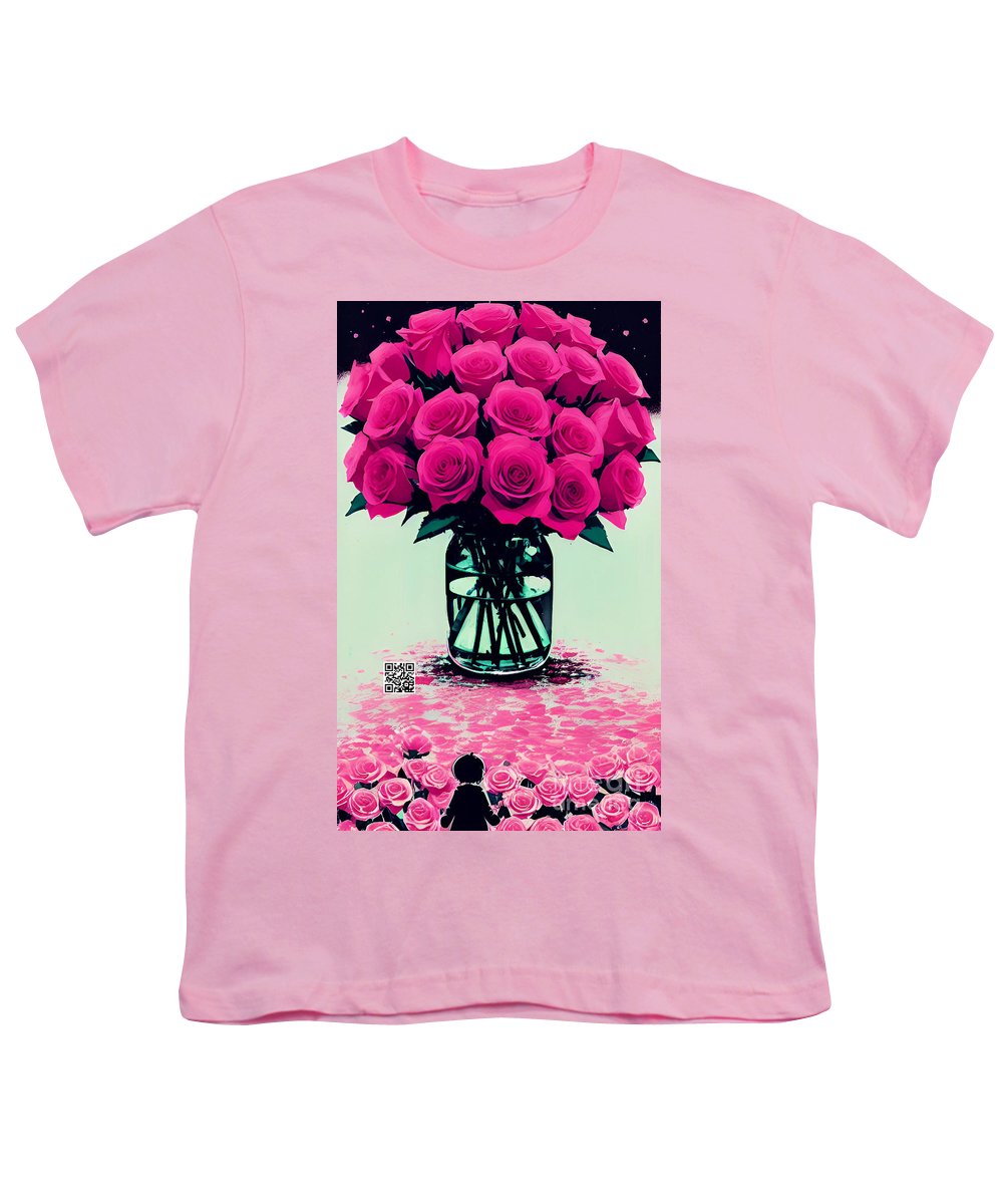 Mother's Day Rose Bouquet - Youth T-Shirt