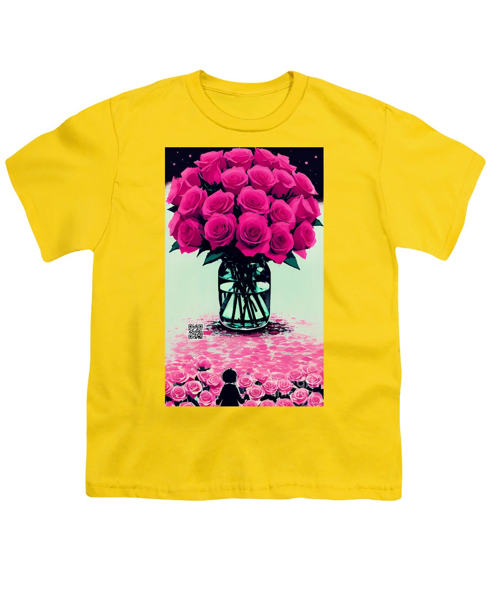 Mother's Day Rose Bouquet - Youth T-Shirt