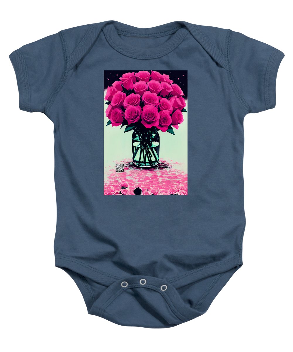 Mother's Day Rose Bouquet - Baby Onesie