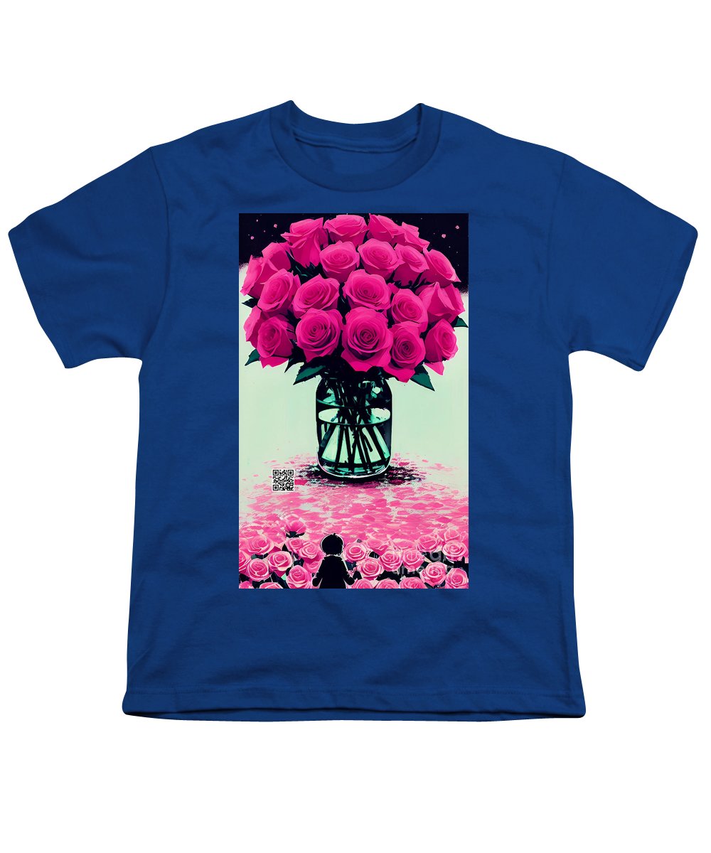 Mother's Day Rose Bouquet - Youth T-Shirt