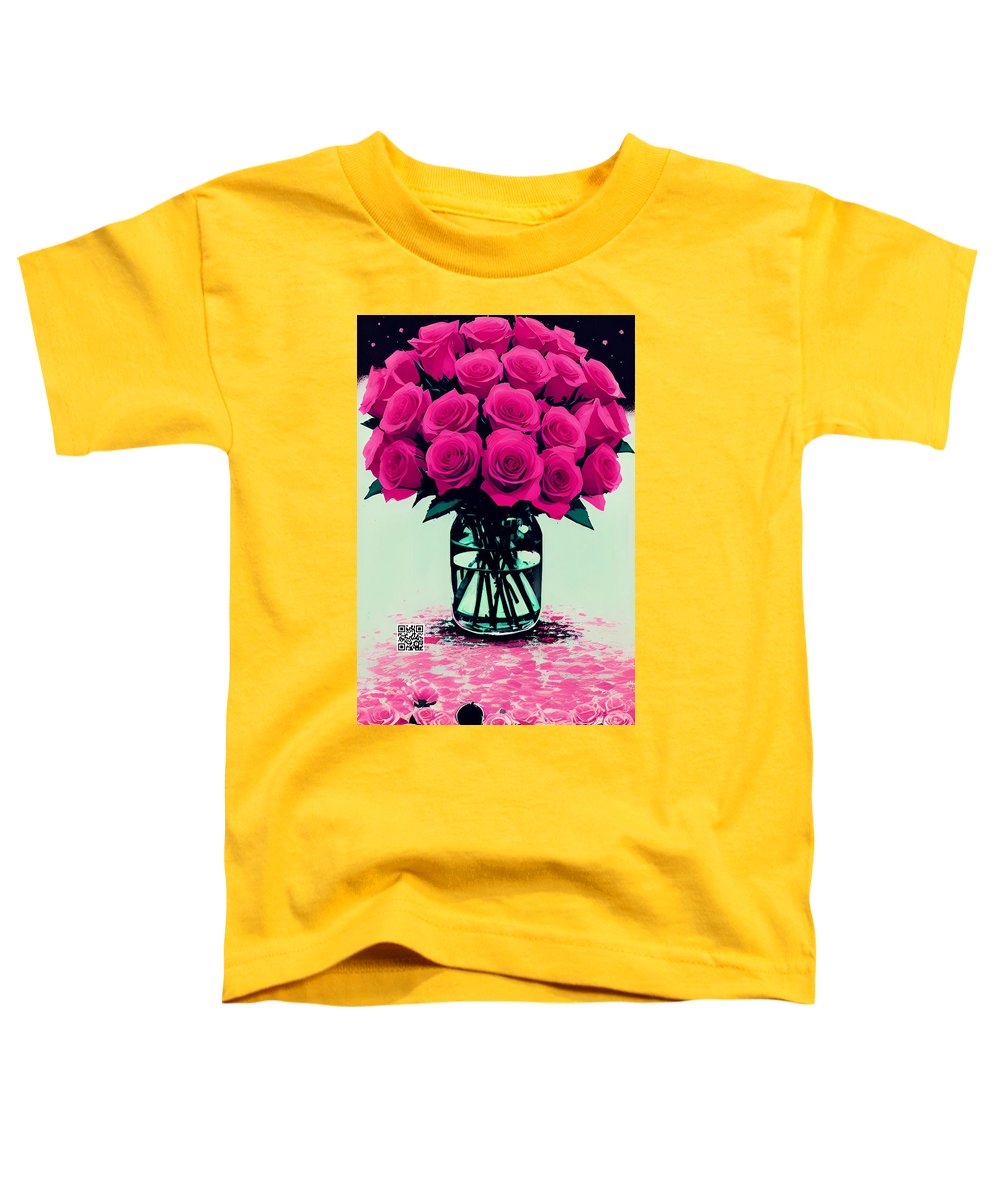 Mother's Day Rose Bouquet - Toddler T-Shirt