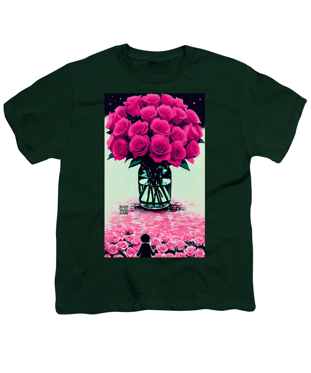 Mother's Day Rose Bouquet - Youth T-Shirt