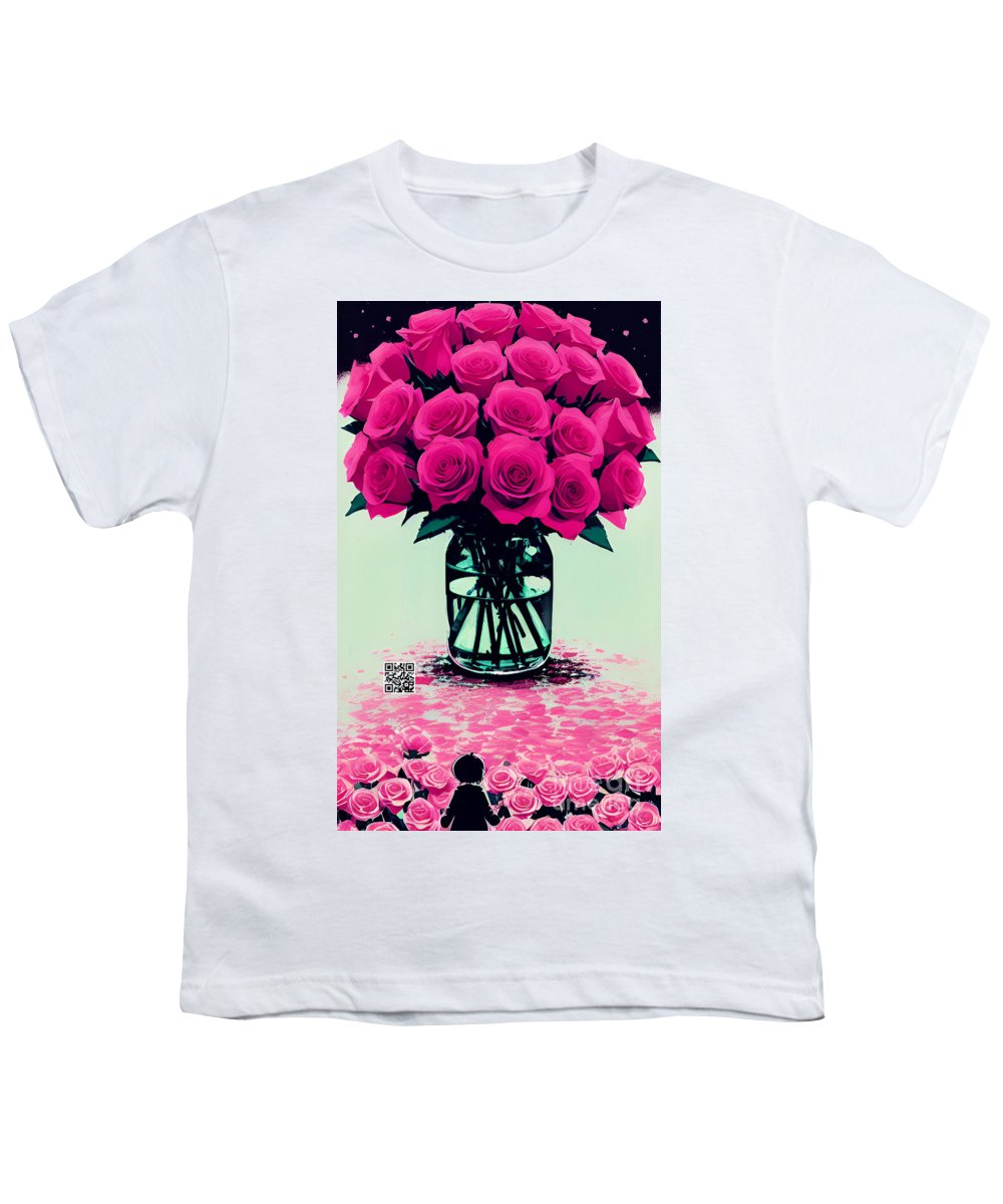 Mother's Day Rose Bouquet - Youth T-Shirt