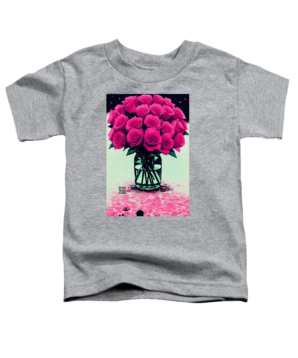 Mother's Day Rose Bouquet - Toddler T-Shirt