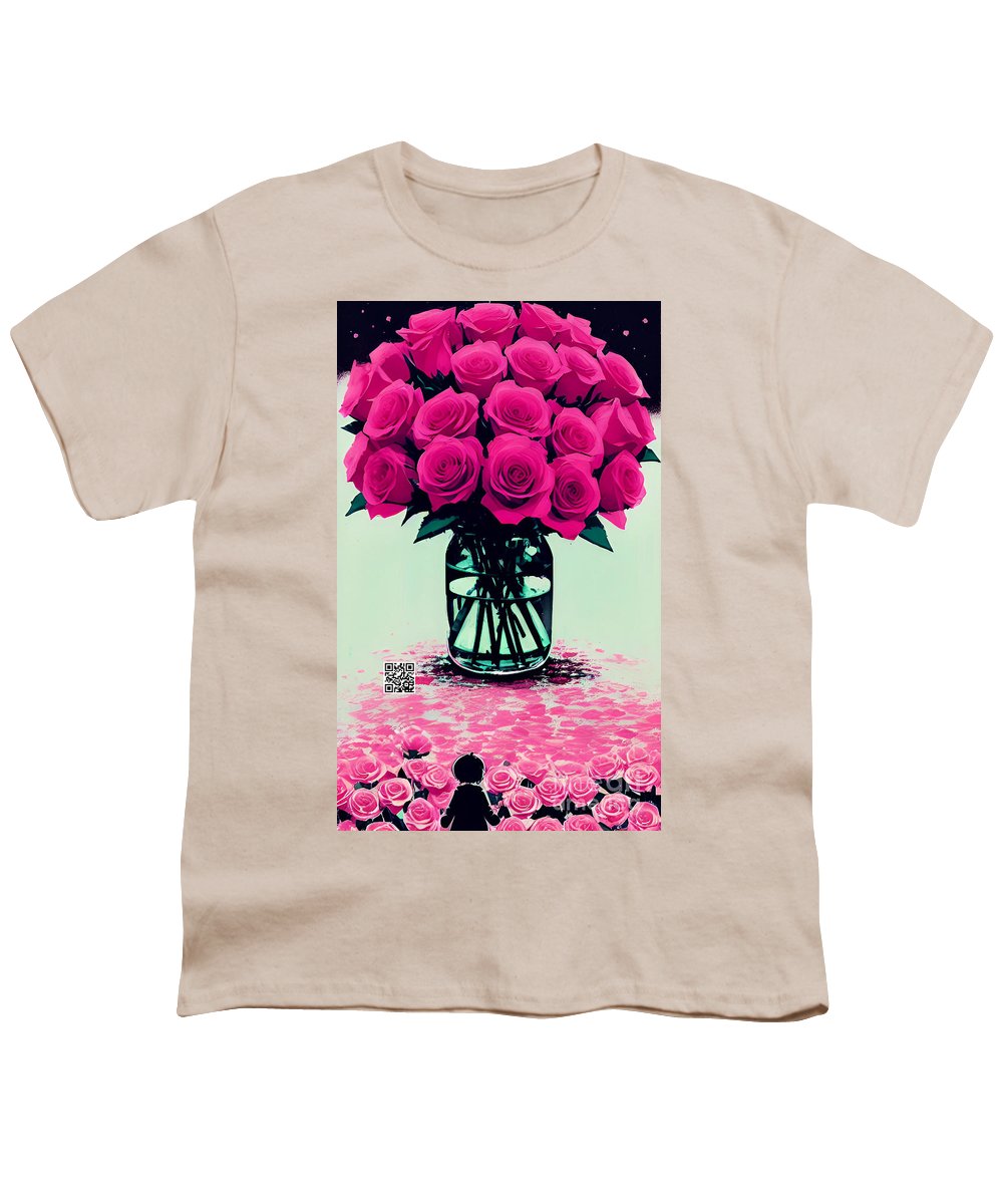 Mother's Day Rose Bouquet - Youth T-Shirt