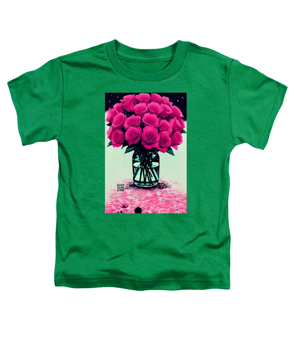 Mother's Day Rose Bouquet - Toddler T-Shirt