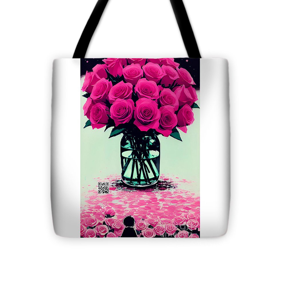 Mother's Day Rose Bouquet - Tote Bag