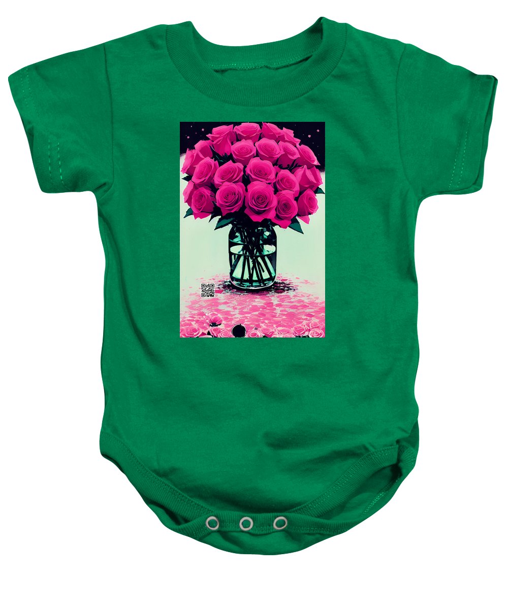 Mother's Day Rose Bouquet - Baby Onesie