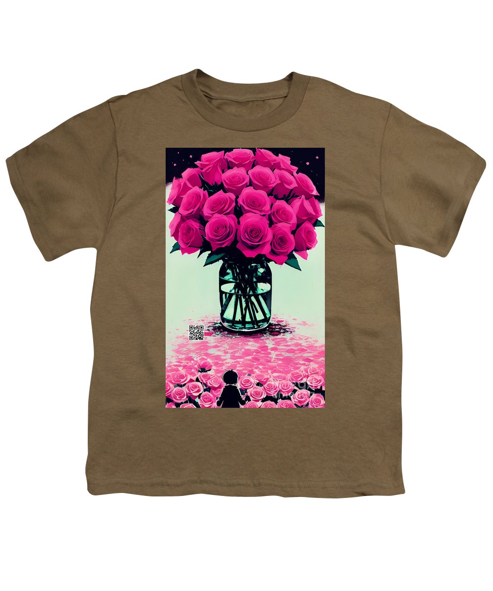 Mother's Day Rose Bouquet - Youth T-Shirt