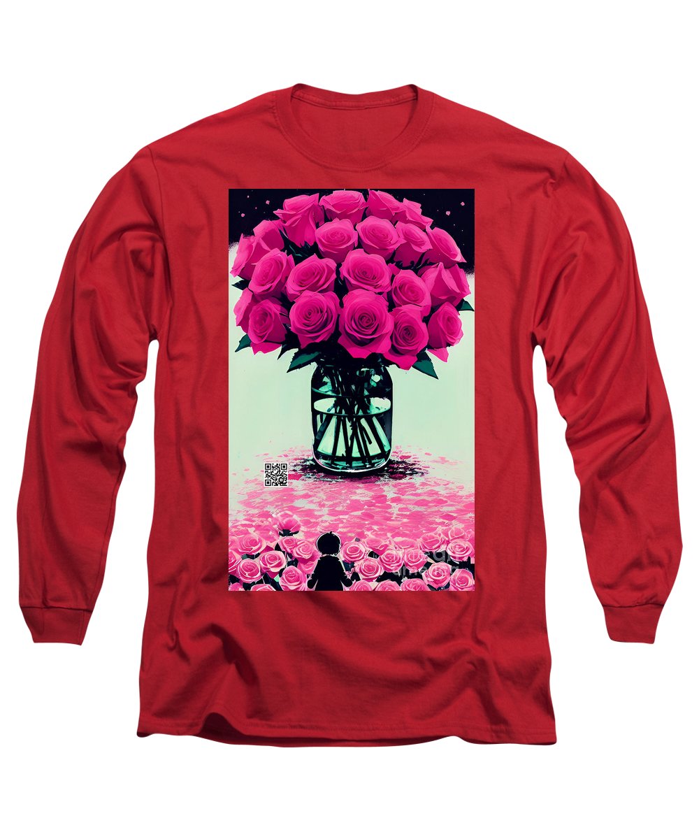 Mother's Day Rose Bouquet - Long Sleeve T-Shirt